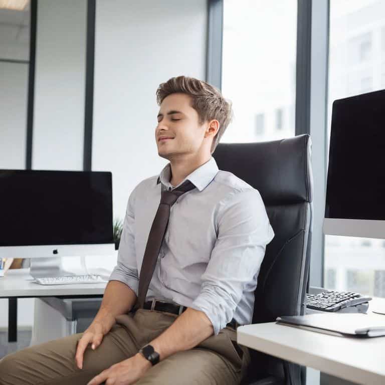 Desk Exercises for People Who Sit