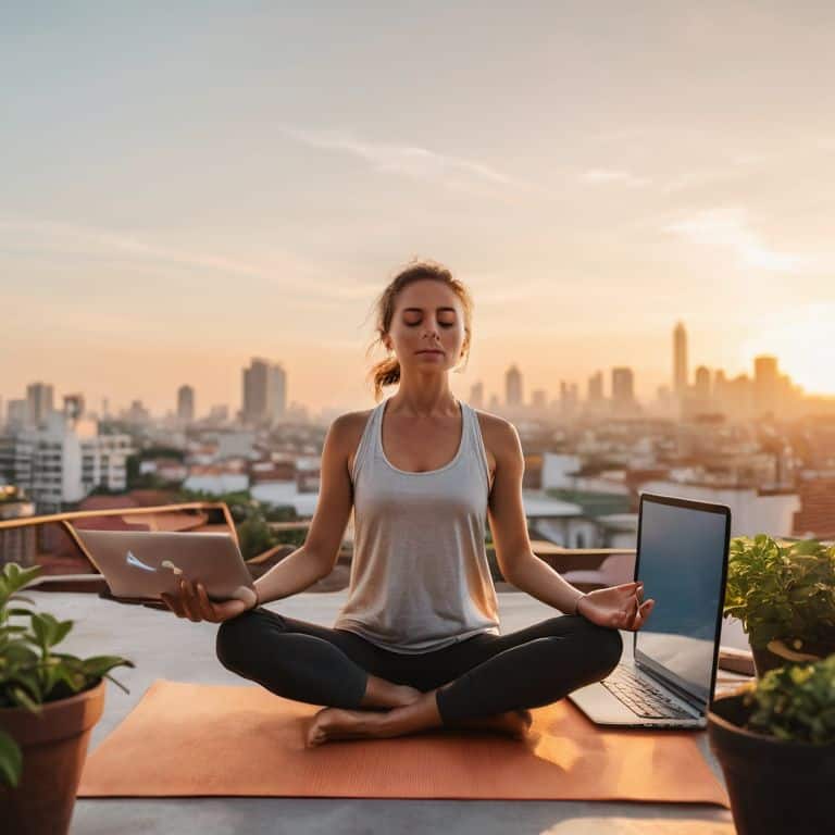 Thriving in Digital Nomad Lifestyle outdoors