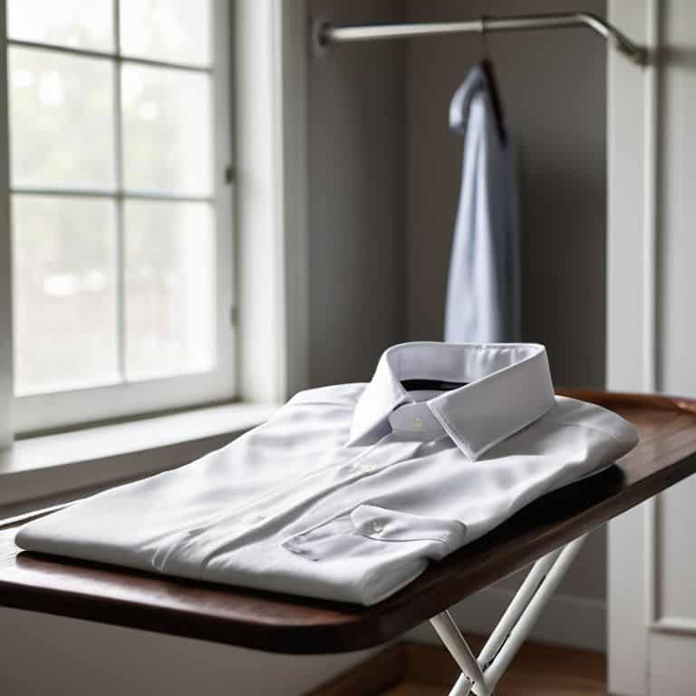 Ironing dress shirt like a pro