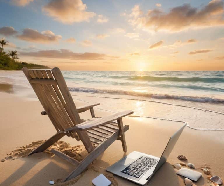 Relaxing as blogger on real vacation