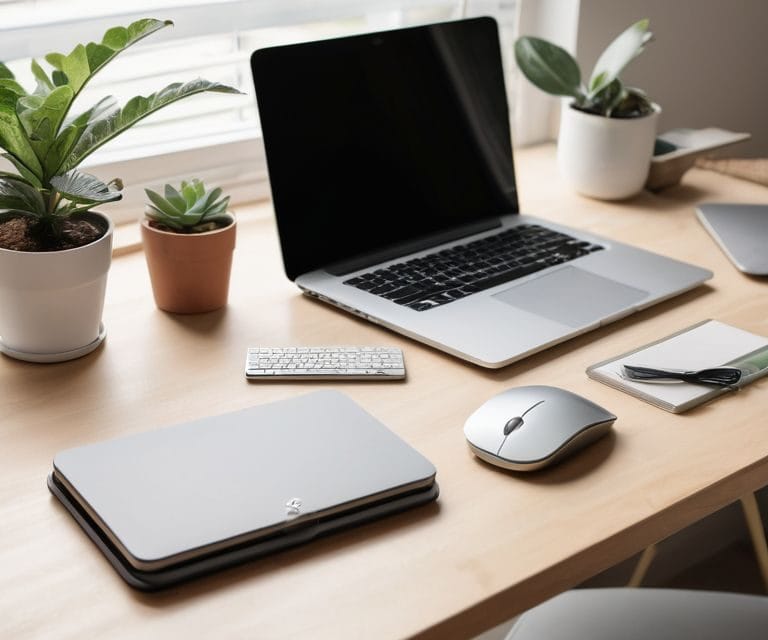 Essential accessories for a blogger's laptop