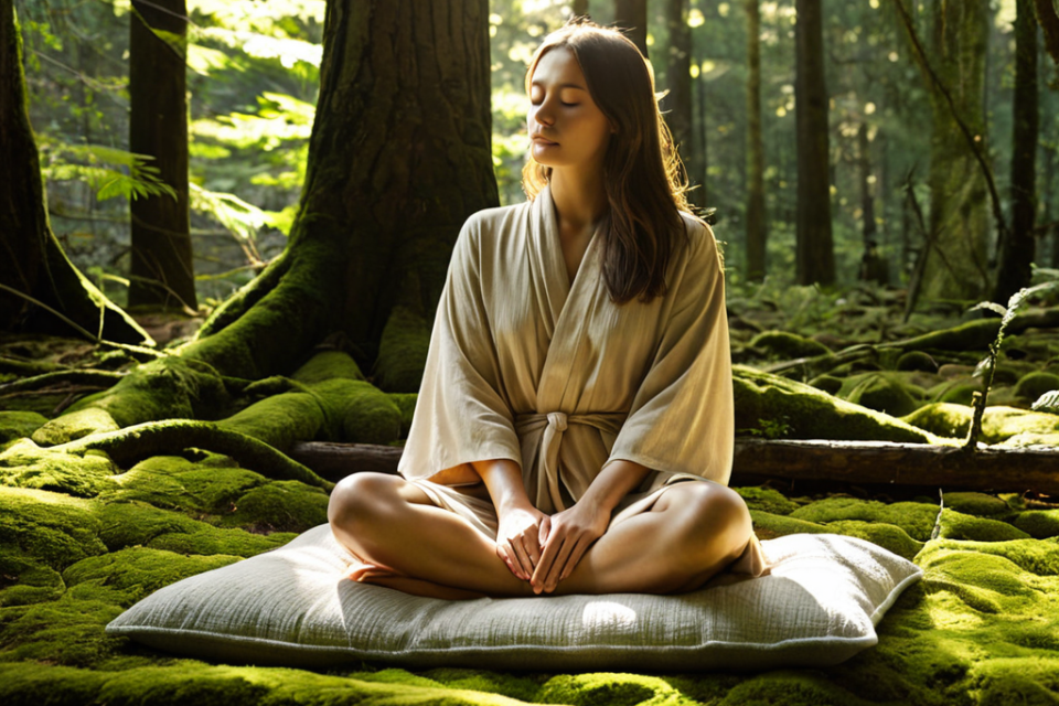 Meditation guide for stress relief