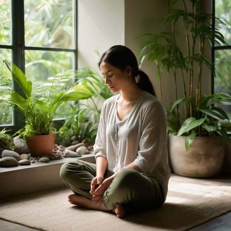 Finding Solace in Silence through meditation