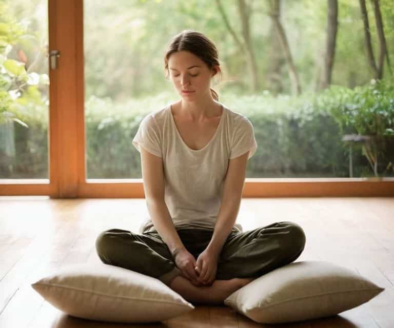 Morning meditation practice