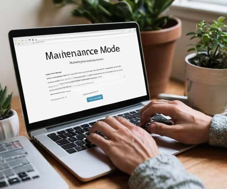 Wordpress maintenance mode tutorial