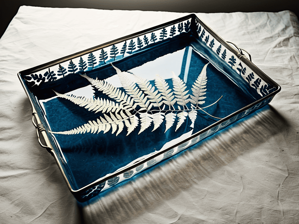 Cyanotype Sun Printing botanical art