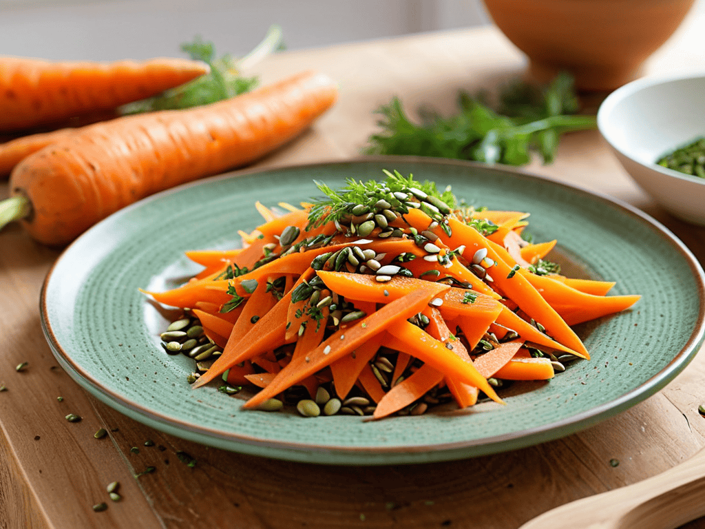 Raw carrot salad nutrition tips