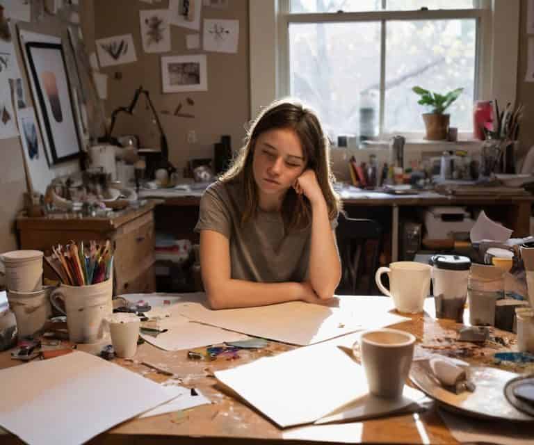 Managing performance anxiety as a creator