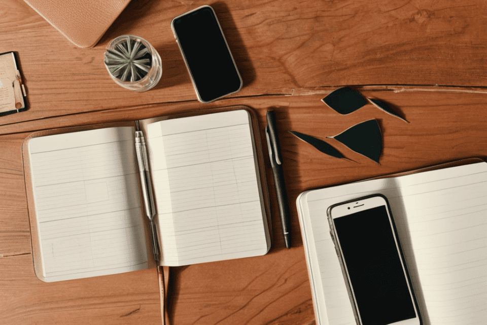 Notes App Chic smartphone background