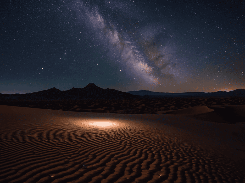 Drone Light Painting effect