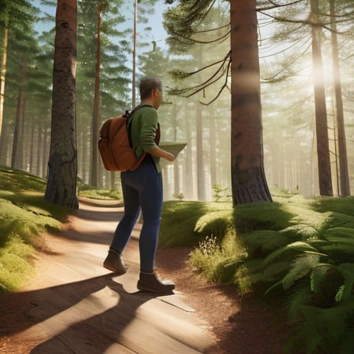 Wrapping It All Up: forest walk inspiration