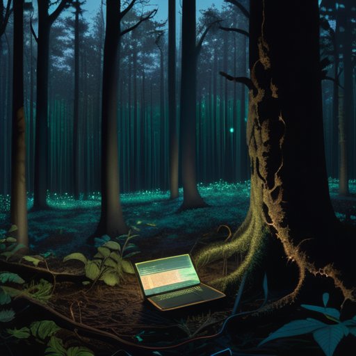 Hiding among trees, Dark Forest Internet theory