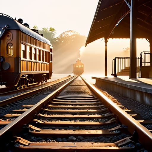 How to travel by train across a province.